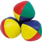 Jongleringsbollar, Dia. 6 cm, blå, grön, röd, gul, 3 st./ 1 förp.