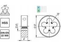 Fanar 1/2" Matriser (N1-121001-4231)