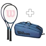 Wilson 2x Ultra 100L V4.0 + Sac De Tennis