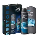 2 Piece Dove Men + Care Clean Comfort Duo Gift Set Free Postage