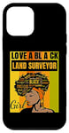 iPhone 12 mini Black Independence Day - Love a Black Land Surveyor Girl Case