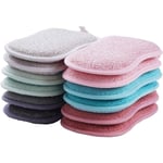 12-pack Hållbara Skrubbsvampar, Repfri Mikrofiber, ZQKLA