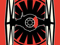 Star Wars Episode VII (TIE Fighter Pop Art) 60 x 80 cm Toile Imprimée