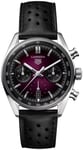 TAG Heuer CBS2219.FC6607 Carrera Rød/Læder Ø39 mm