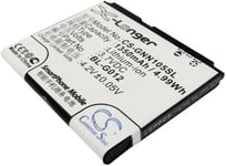 Batteri BL-G012 för Gionee, 3.7V, 1350 mAh