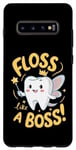 Coque pour Galaxy S10+ Floss Like a Boss Cute Tooth Fairy Amusant pour les enfants