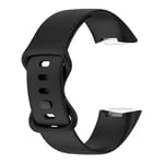 Fitbit Charge 5 - Silikone armbånd - Passer til Håndled 160-240 mm - Sort