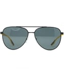 Prada Sport Mens PS52WS 08W02G Black Sunglasses - One Size