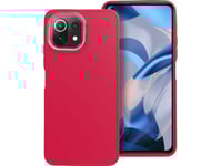Oem Futerał Frame Do Xiaomi Mi 11 Lite 5G / Mi 11 Lite Lte ( 4G ) / Mi 11 Lite Ne Magenta