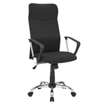 Ergonomisk kontorsstol med hjul - Grå