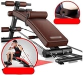 Fitness Equipment Multifunctional Weight Bench,Sit Up Weight Bench Multi-Function Professional Fitness Equipment Dumbbell Bench Sit-ups Fitness Chair Exercise Bench Workout Bench,Color:Style1