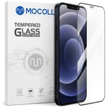 MOCOLL iPhone 12 Pro Max HD Screen Protector Full Coverage Tempered Glass Anti Scratch Fingerprint Free Shatterproof Film Bubble Free Alignment Frame Easy Installation