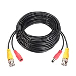Sourcingmap Video Power Cables, 20M 66ft BNC Extension Security Camera Wire Cord for CCTV Surveillance System