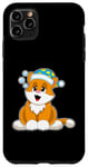 Coque pour iPhone 11 Pro Max Chat Dormir Bonnet de nuit