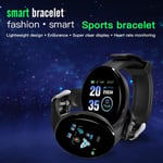 Waterproof Smart Watch Blood Pressure Heart Rate Monitor Sports E Green