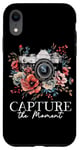 iPhone XR Photographer Capture The Moment Camera Flowers Photography Case