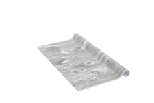 Venilia Papier adhésif | Planches Gris Aspect bois Gris | 45 cm x 3 m, Épaisseur 95μ | Film autocollant pour meuble et cuisine, film décoratif, papier peint | PVC sans phtalates | Fabriqué en UE