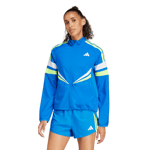 adidas Adizero Retro Jacka Dam Stl. S Blå för löpning och träning