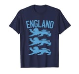 England, For Women, Men, Boys or Girls. Retro England Lions T-Shirt