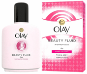 Olay Beauty Fluid Normal Dry Moistuirser Face Body Non-Greasy Classic Care 100ml