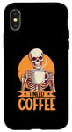 iPhone X/XS Coffee Brewer Skeleton I Need Coffee Case