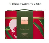 TED BAKER ❤️ Travel in Style Gift Set with Bag ❤️ Body Wash. Lotion. Spray. Mask
