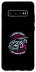 Coque pour Galaxy S10+ Voiture Drift Racing Racing Car Motorsport Drift Racing