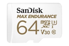 SanDisk Max Endurance - flash-minneskort - 64 GB - mikroSDXC UHS-I