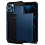 Spigen Slim Armor CS case compatible with iPhone 12 2020 compatible with iPhone 12 Pro 2020 - Navy Blue