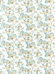 Harlequin Kienze Made to Measure Curtains or Roman Blind, Teal/Rust