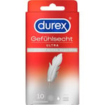 Durex Lust & Liebe Condoms Luonnollisen tuntuinen Ultra 8 Stk.