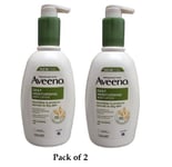 2 X Aveeno Daily Moisturising Body Lotion For Normal to Dry Skin Care 500ml each