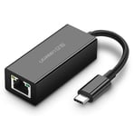 Ugreen USB Type C 1000Mbps Gigabit extern nätverksadapter - Svart (50307)