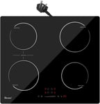 GIONIEN Plug-in Induction Hob 13 Amp 2800W, 60cm Integrated Electric Cooktop 4