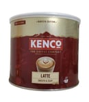 Kenco Latte Smooth & Silky Instant Coffee Powder Tin 1 x 1Kg - 61 Servings New