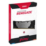 Kingston Fury Renegade 32GB Kit (2 x 16GB) DDR4 3600MHz PC Memory - Black/Grey