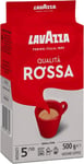Lavazza Qualità Rossa, Ground Coffee Espresso, Arabica and Robusta Medium Roast 