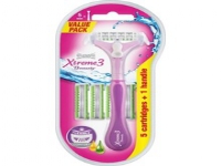 WILKINSON_SET Sword Xtreme3 Beauty razor for women with three blades + replacement shaving blades 5pcs