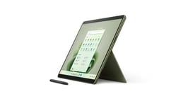 Microsoft Surface Pro 9 - 13 Inch 2-in-1 Tablet PC - Green - Intel Core i5, 8GB RAM, 256GB SSD - Windows 11 Home - Device only, UK plug, 2022 model