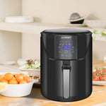 7L Large Air Fryer, Family Size Hot Air Fryer 1800W Digital Touchscreen with 10