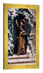 Kunst für Alle 'Image encadrée par George Sheridan Knowles dans l'esprit de Noël d'art dans Le Cadre de Haute qualité Photos Fait Main, 40 x 60 cm, Doré Raya