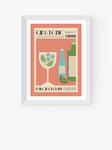 EAST END PRINTS We Made Something Nice 'Gin & Tonic' Framed Print
