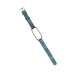 Watch Band Cloth Smartwatch Strap For Mi Band 7(Blue Cloth Black Case ) BST