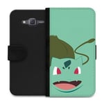 Samsung Galaxy J5 Wallet Case Pokémon - Bulbasaur