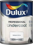 Dulux Professional Undercoat Paint For Wood And Metal - 750Ml Brilliant White