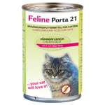Feline Porta 21 -kissanruoka 6 x 400 g - kana & aloe (viljaton)