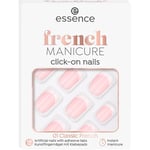 French Manicure Click-on Nails 01 Classic French - 