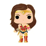 Funko 182249 Dc Figurine: Justice League Pop Pin Enamel Wonder Woman W/Chase, Mu