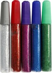Glitterlim | 5x10 ml | Ass. farver