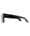 Tom Ford Mens Square Sunglasses - Black, Size: 53x20x145mm - Size 53x20x145mm